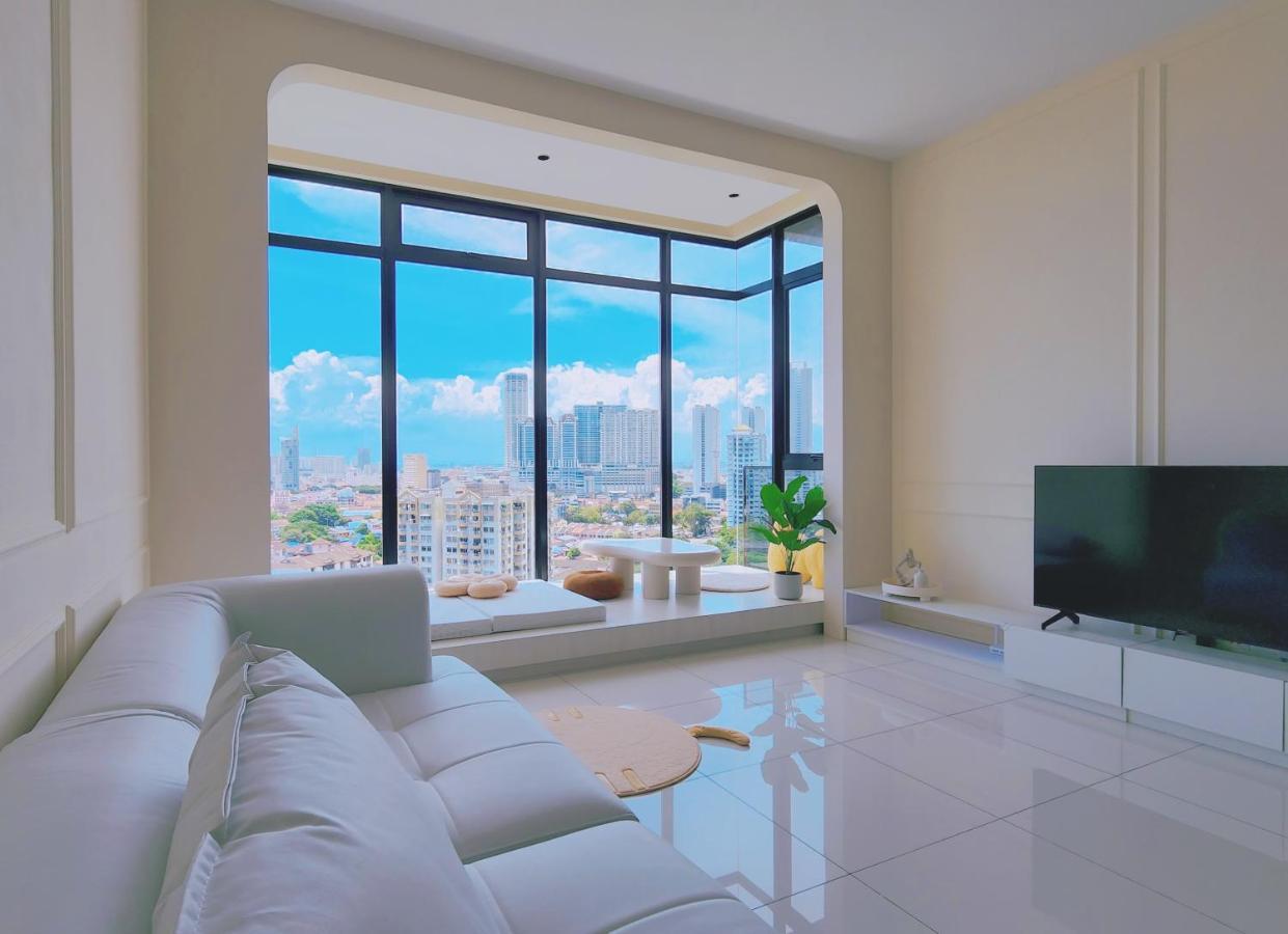 Skypool With Seaview 8Pax Beacon Executive Suites - Georgetown City Centre - 3Km To Komtar Luaran gambar